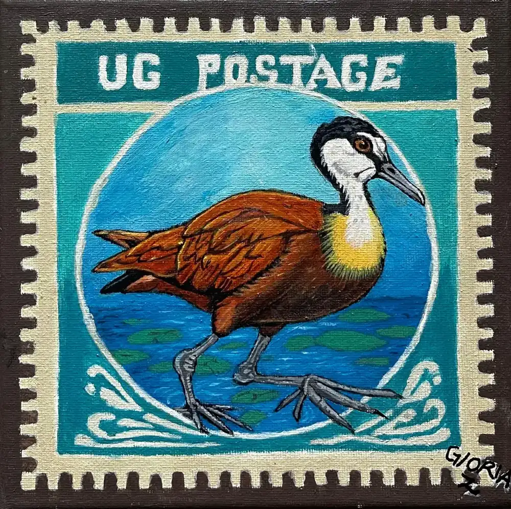 The African Jacana by Zawedde