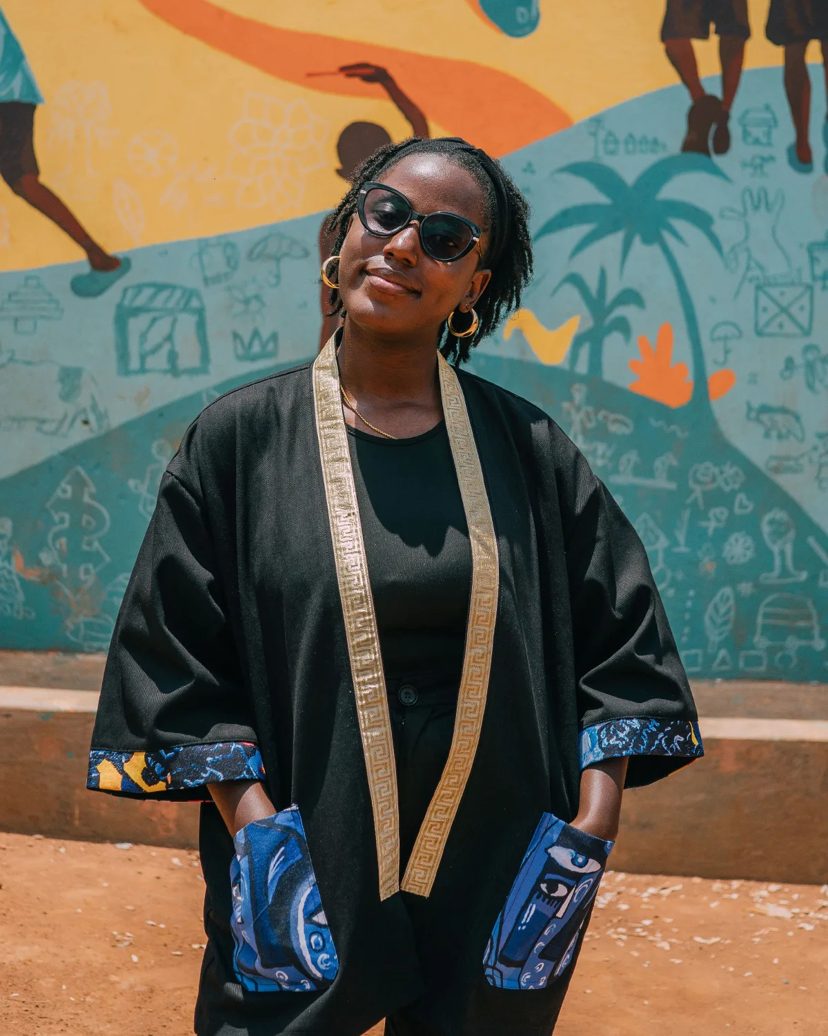 ARTISTIC Denim Kimono by Namakula