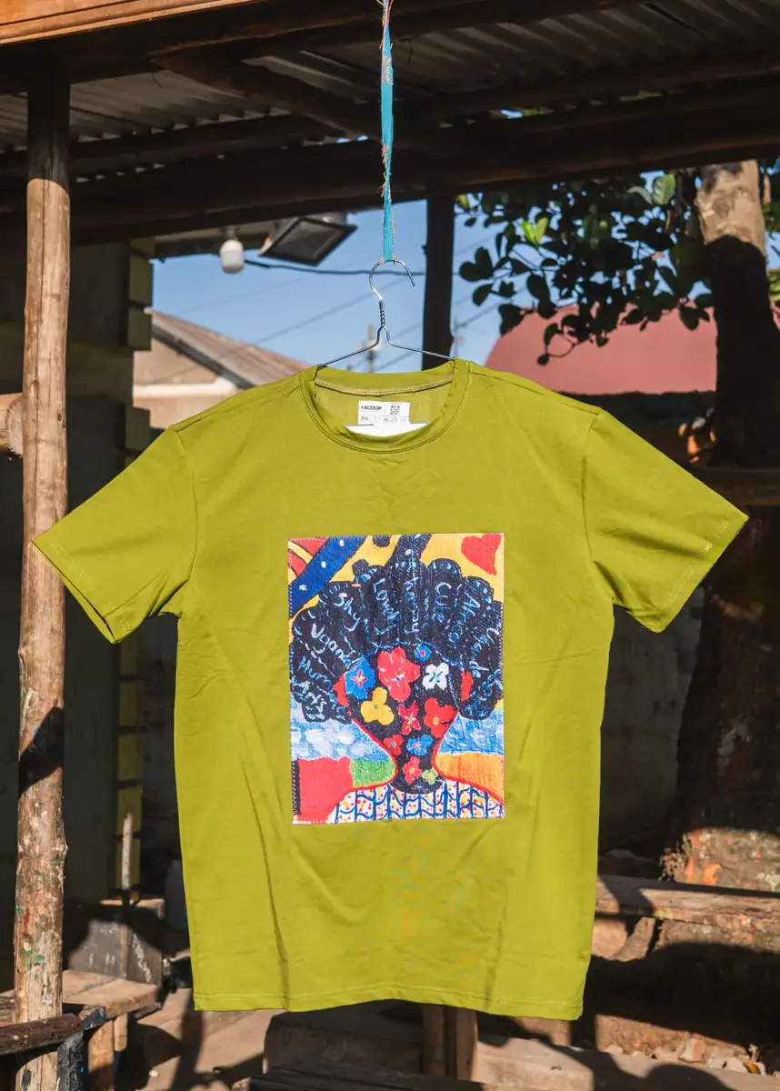Self-Reflection Tee by Ashemeza