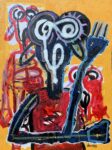 Title_ Imposter, Medium_ mixed medium, Size_ 60cm x 80cm, Year_ 2025